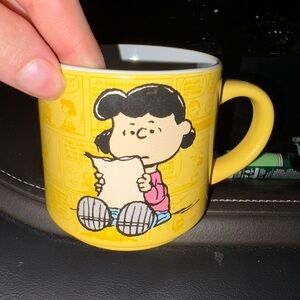 Peanuts Lucy Yellow and Pink 10oz Mug